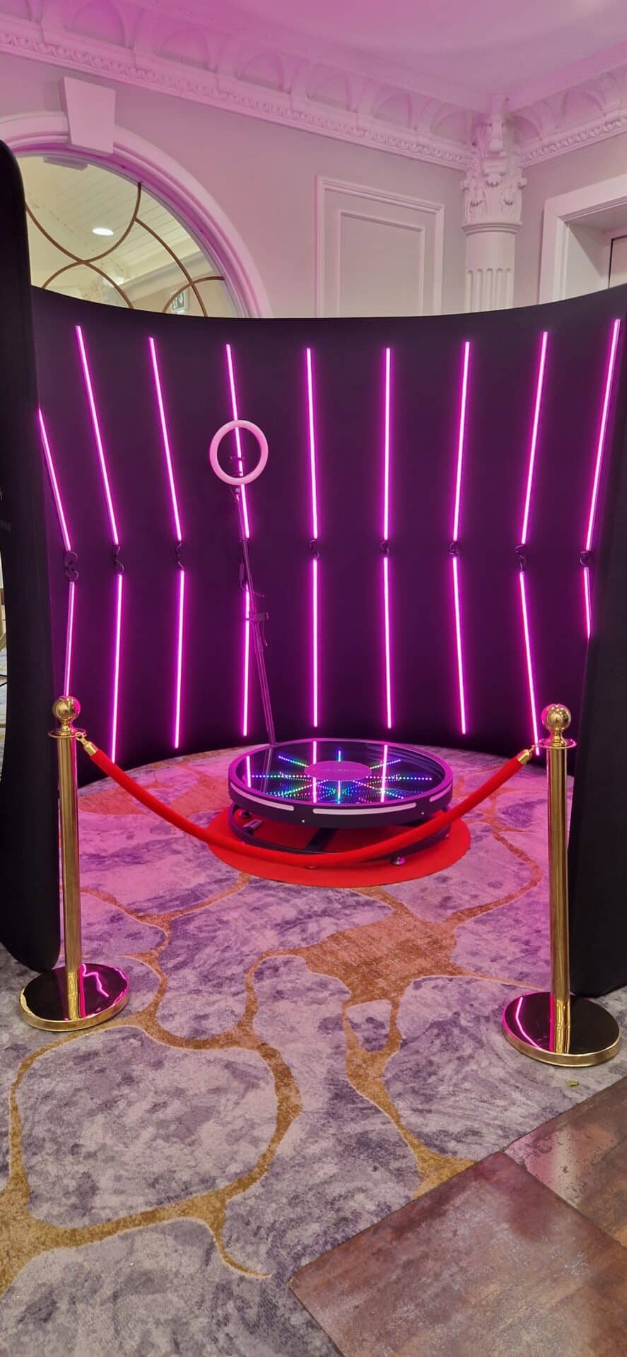 360 Video Booth in Northern Ireland Wedding Venue